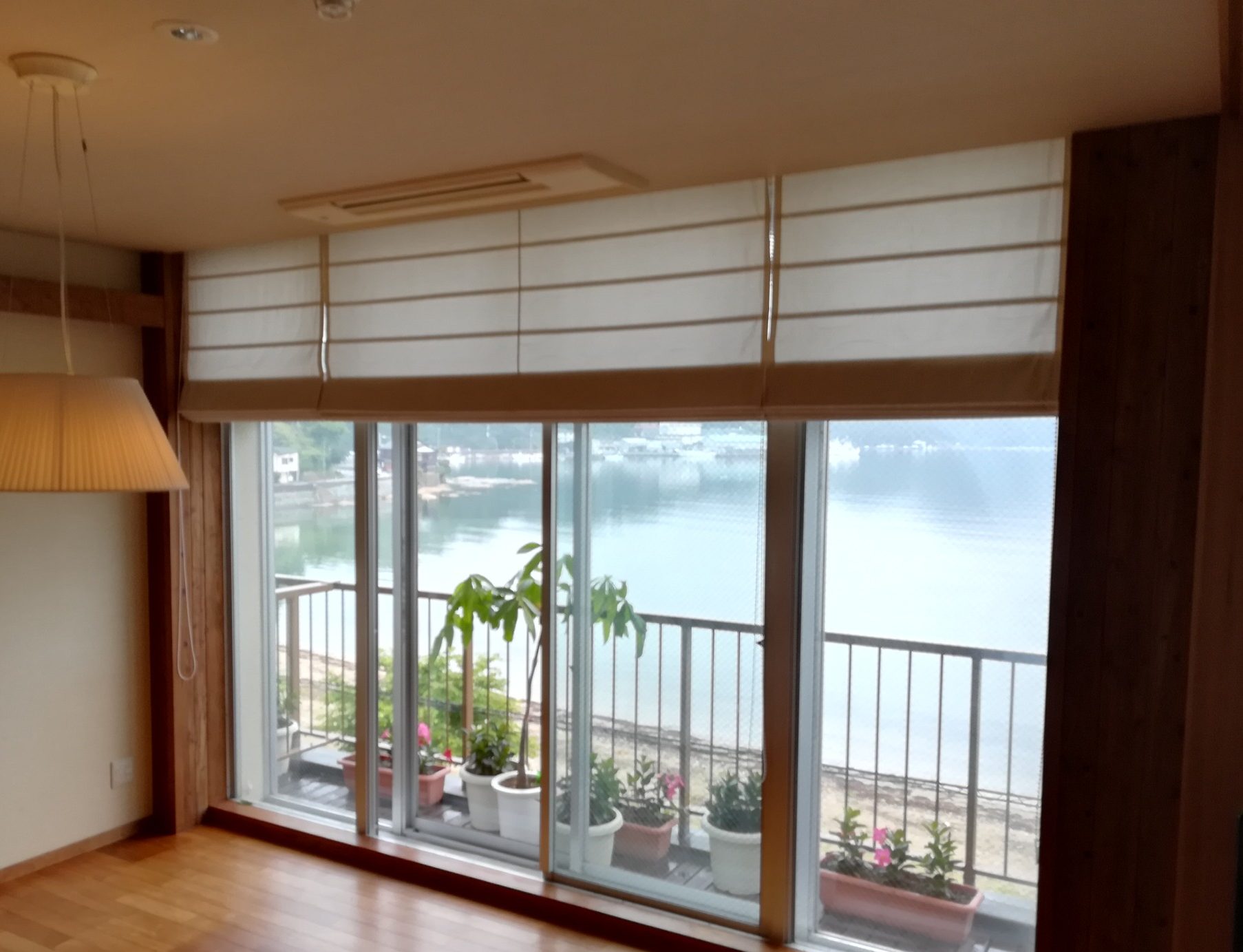 シャープシェ―ド施工　旅館、客室